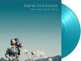 Alanis Morissette - 2012 Havoc And Bright Lights - Turquoise vinyl LP  - 305 kr.